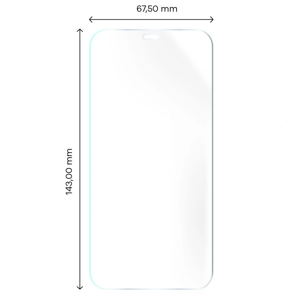 Bizon Glass Hydrogel Apple iPhone 12 / 12 Pro [2 PACK]