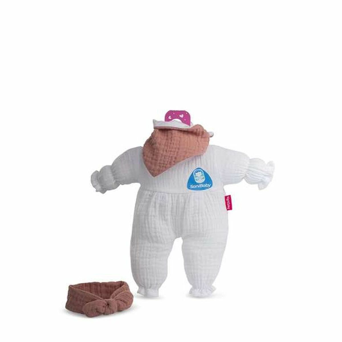 Ubrania dla lalek Berjuan Sanibaby Różowy (28 cm)