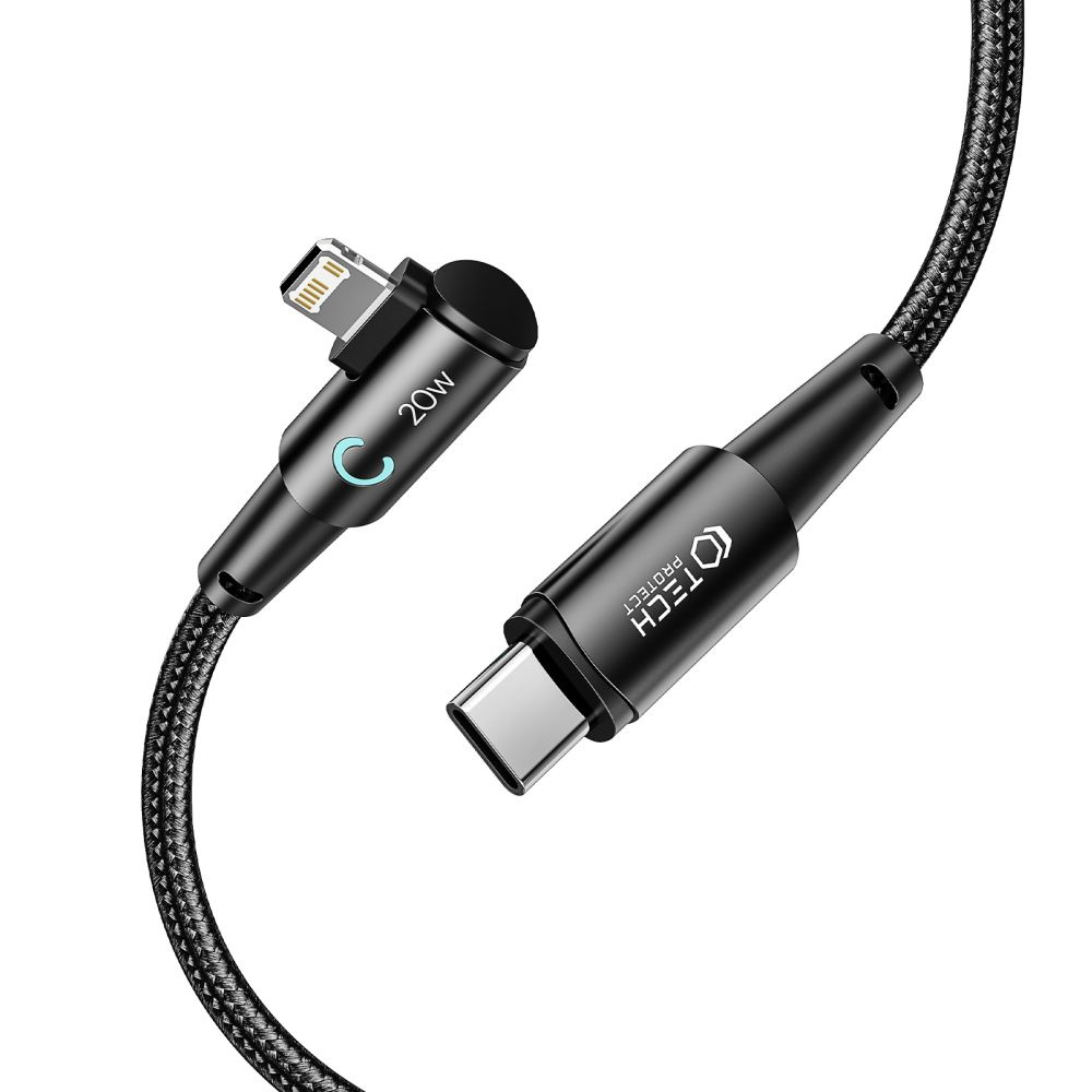 Tech-protect Ultraboost L USB-C/Lightning Cable PD 20W 3A 100cm Grey