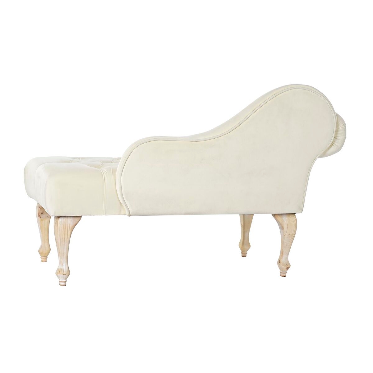 Chaise Longue Sofa Home ESPRIT Natural 119 x 55 x 77 cm