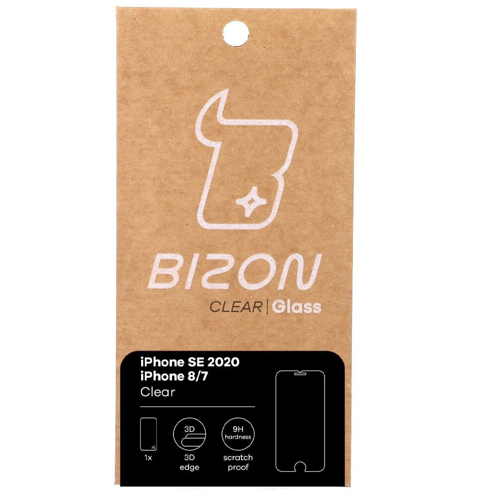 Bizon Glass Clear Apple iPhone SE 2022 / 2020 / 8 / 7