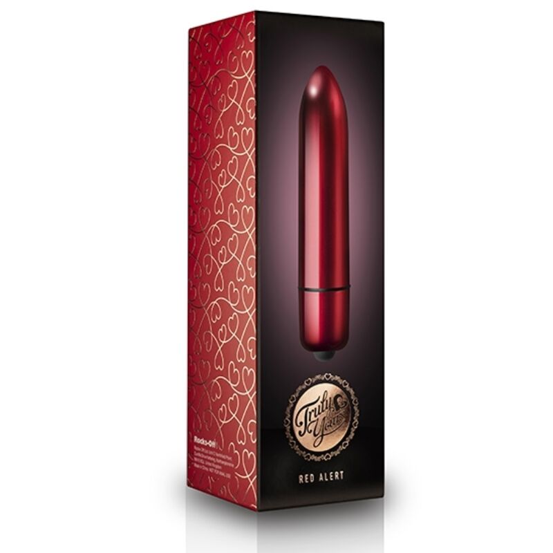 ROCKS-OFF TRULY YOURS RO-120 00 RED ALERT VIBRATING BULLET