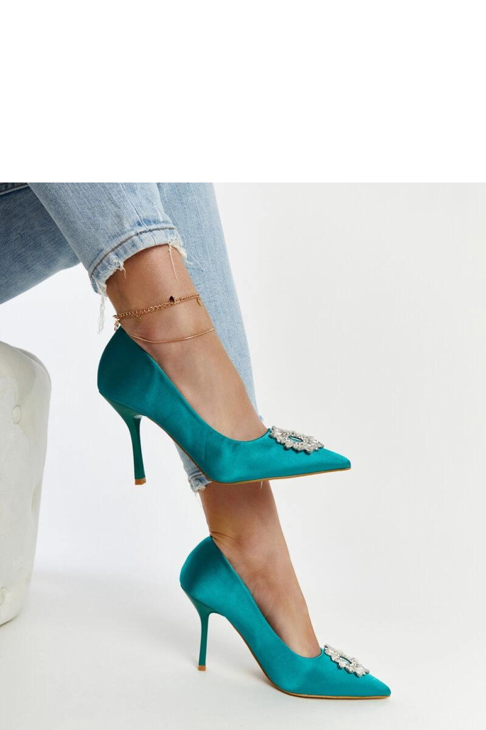  High heel pumps model 207513 Solea  green