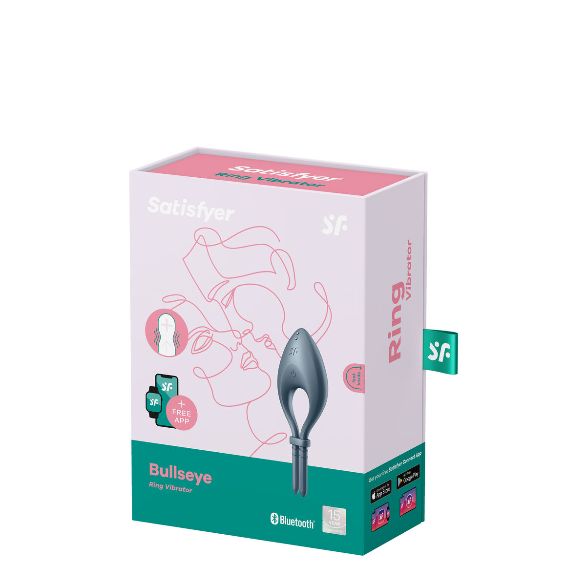 Cock Ring Satisfyer Bullseye Blue