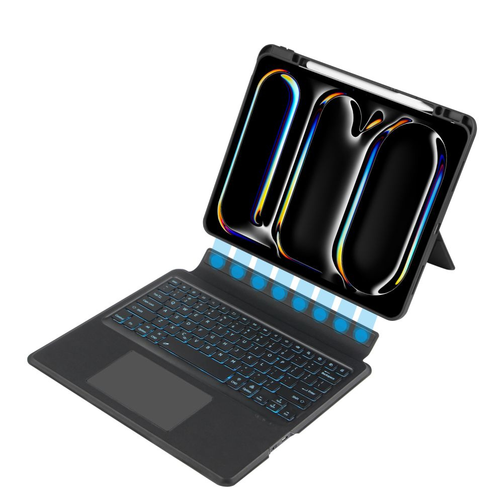 Tech-Protect SmartCase Mag Pen + Keyboard Apple iPad Pro 13" 2024 (7 gen) Black