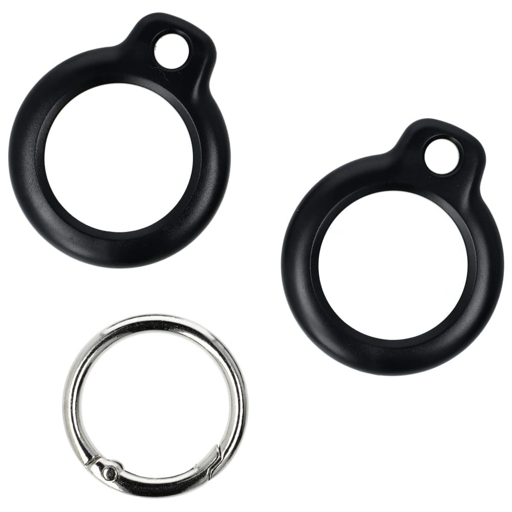Bizon Case Locator Keychain Apple AirTag black