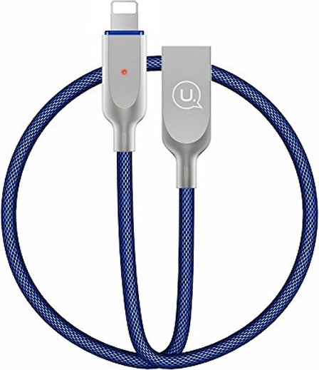 USAMS Cable power-off U-Sun Lightning blue 1,9m IPYSUSB202 (US-SJ170)