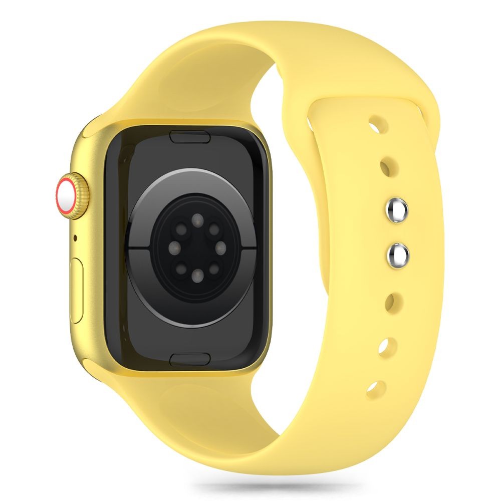 Tech-Protect Silicone Apple Watch 4/5/6/7/8/9/SE/Ultra 1/2 42/44/45/49mm Canary Yellow