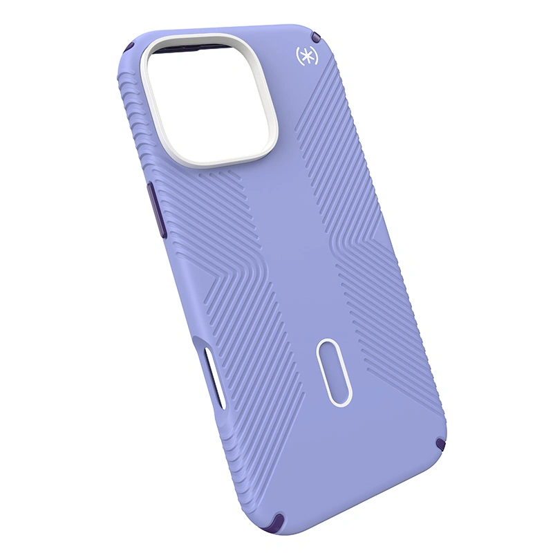 Case Speck Presidio2 Grip ClickLock & MagSafe Apple iPhone 16 Pro Max (Future Lavender / Cassis Purple / White)
