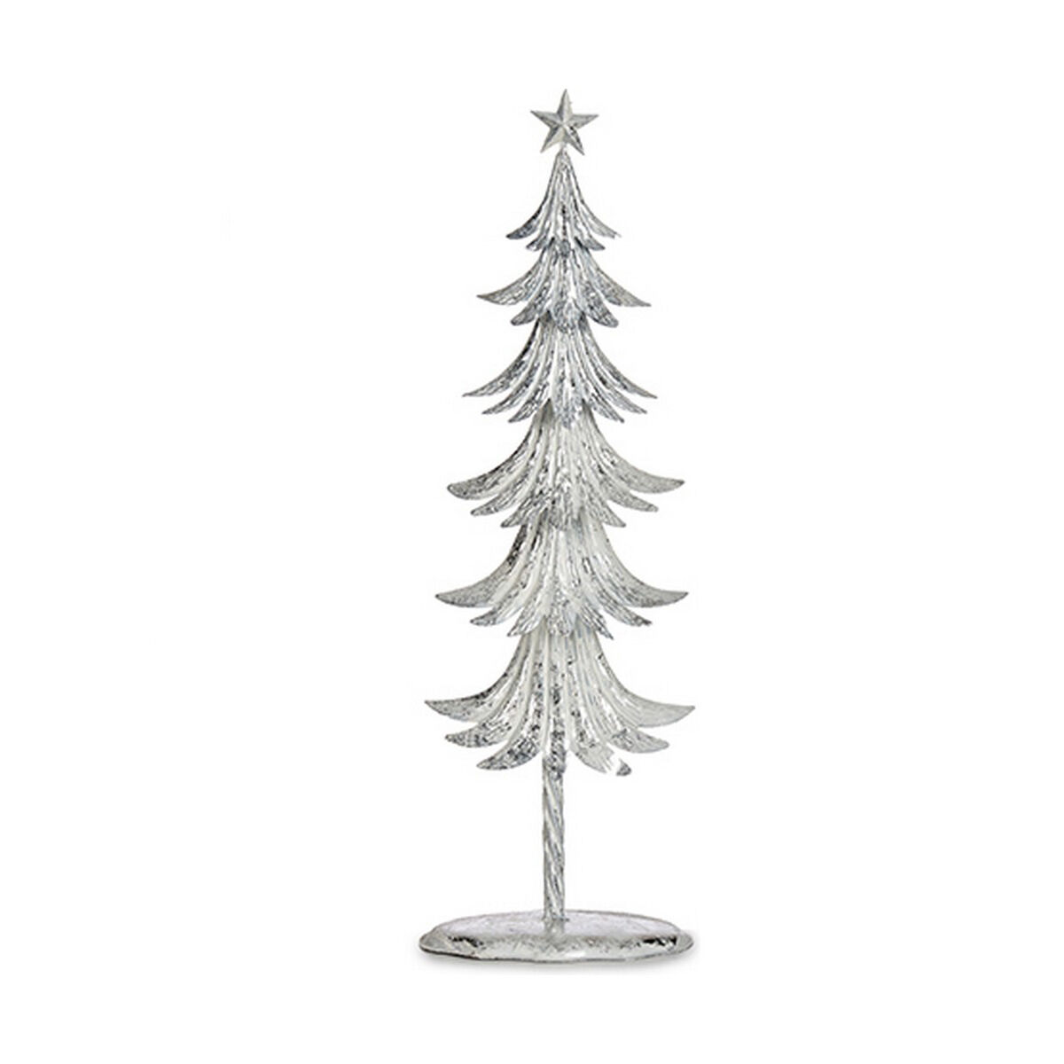 Weihnachtsbaum 20 x 58 x 13 cm Metall Weiß