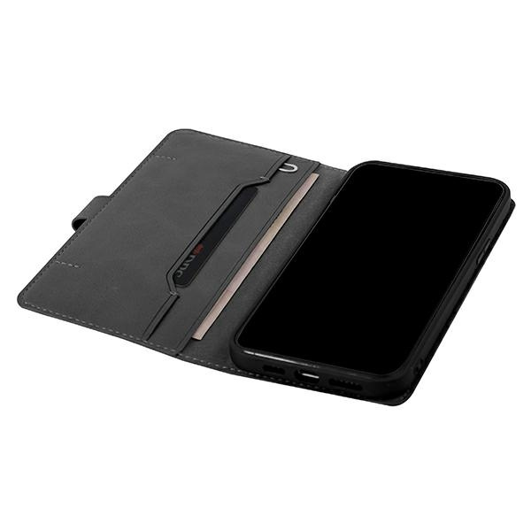 UNIQ book Journa Apple iPhone 12/12 Pro dark grey