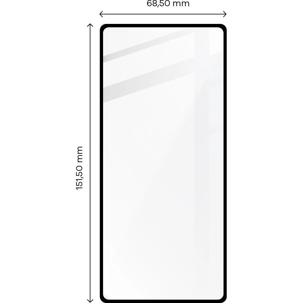 BIZON Edge 2 2x screen glass + camera glass Google Pixel 7