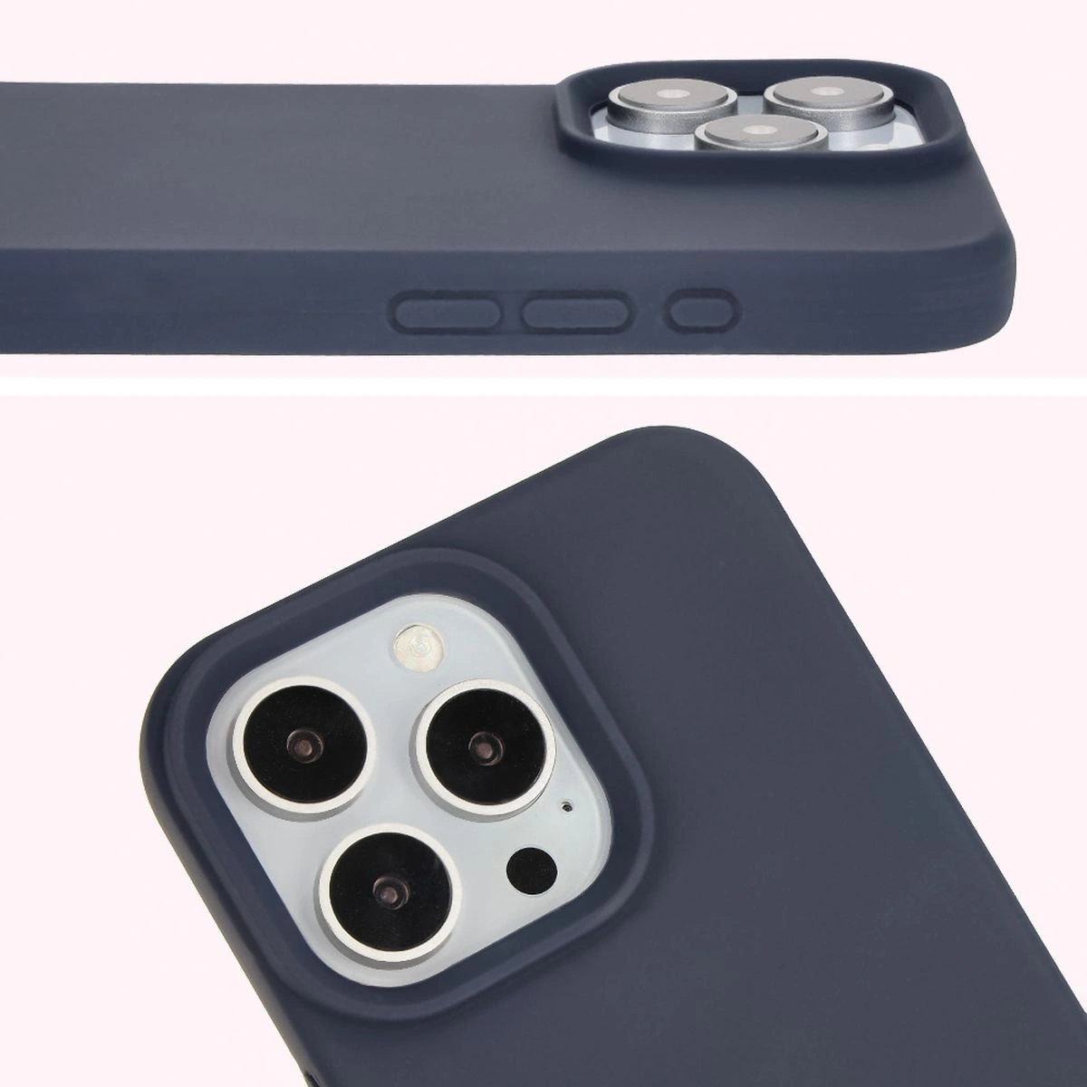 Bizon Soft Case Apple iPhone 16 Pro Max dark blue