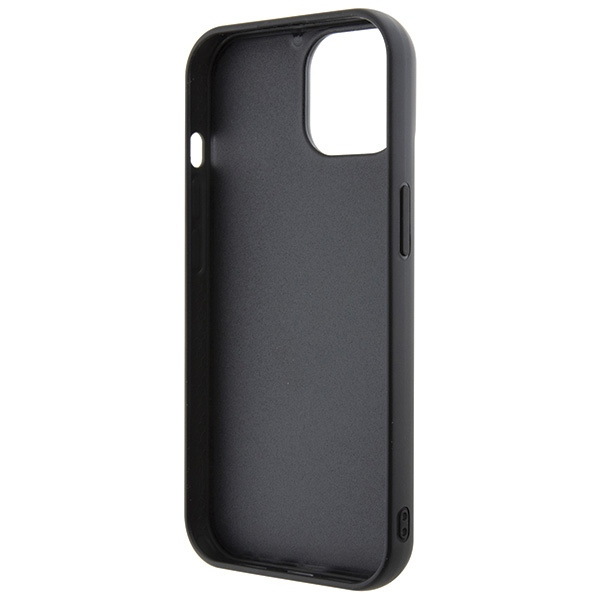 Karl Lagerfeld KLHCP15S3DMKRLK Apple iPhone 15 hardcase 3D Rubber Multi Logo black