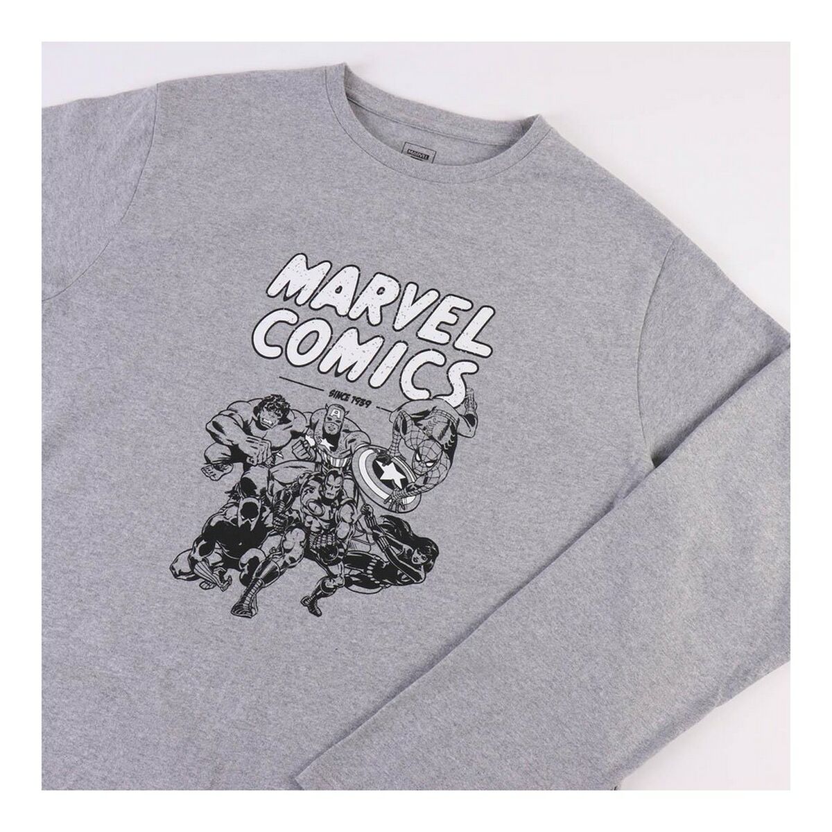 Pyjama Marvel Men Grey