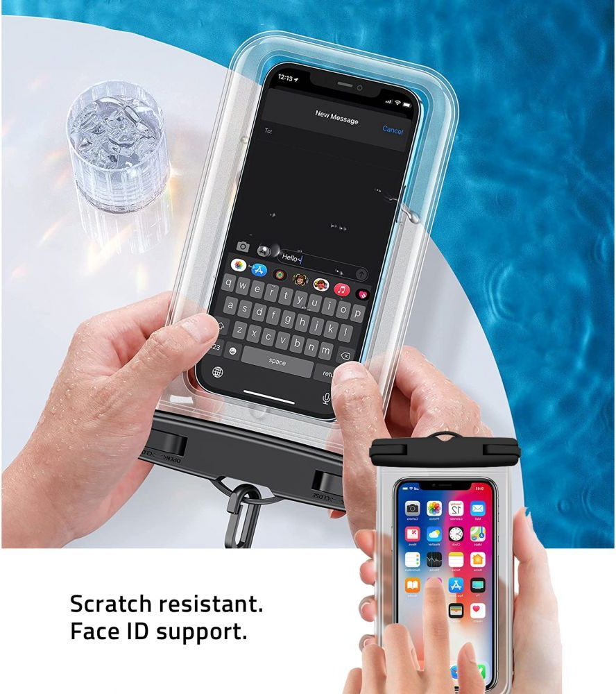 Tech-Protect Universal Waterproof Case Pink