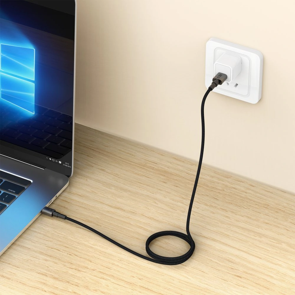 Tech-Protect Ultraboost DNA USB-A / USB-C Cable 15W/3A 50cm Iron Grey