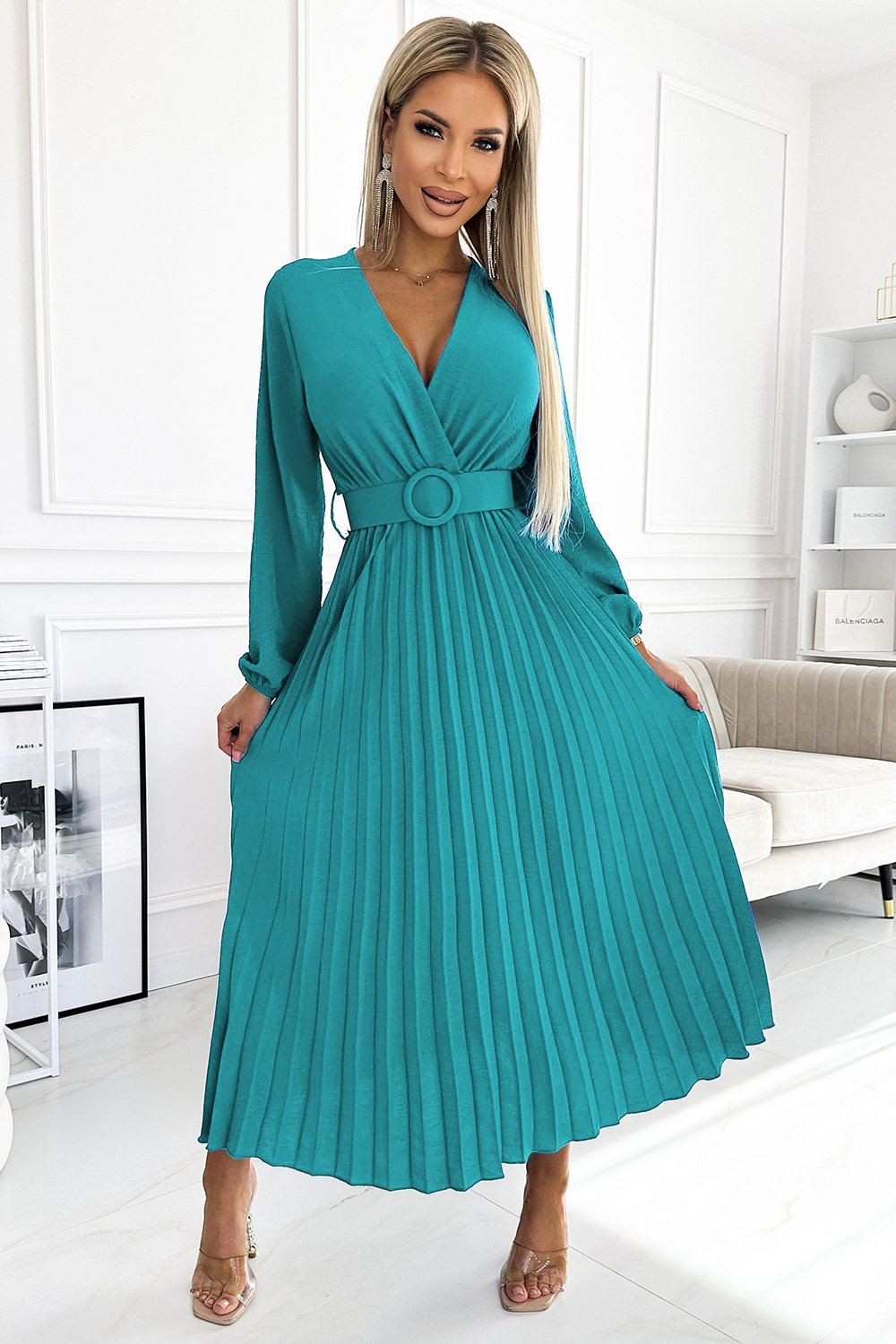  Cocktail dress model 196831 Numoco  green