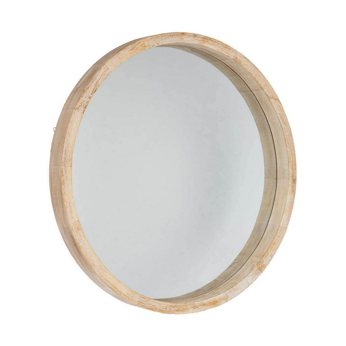 Wall mirror Atmosphera Circular Natural (Ø 50 cm)