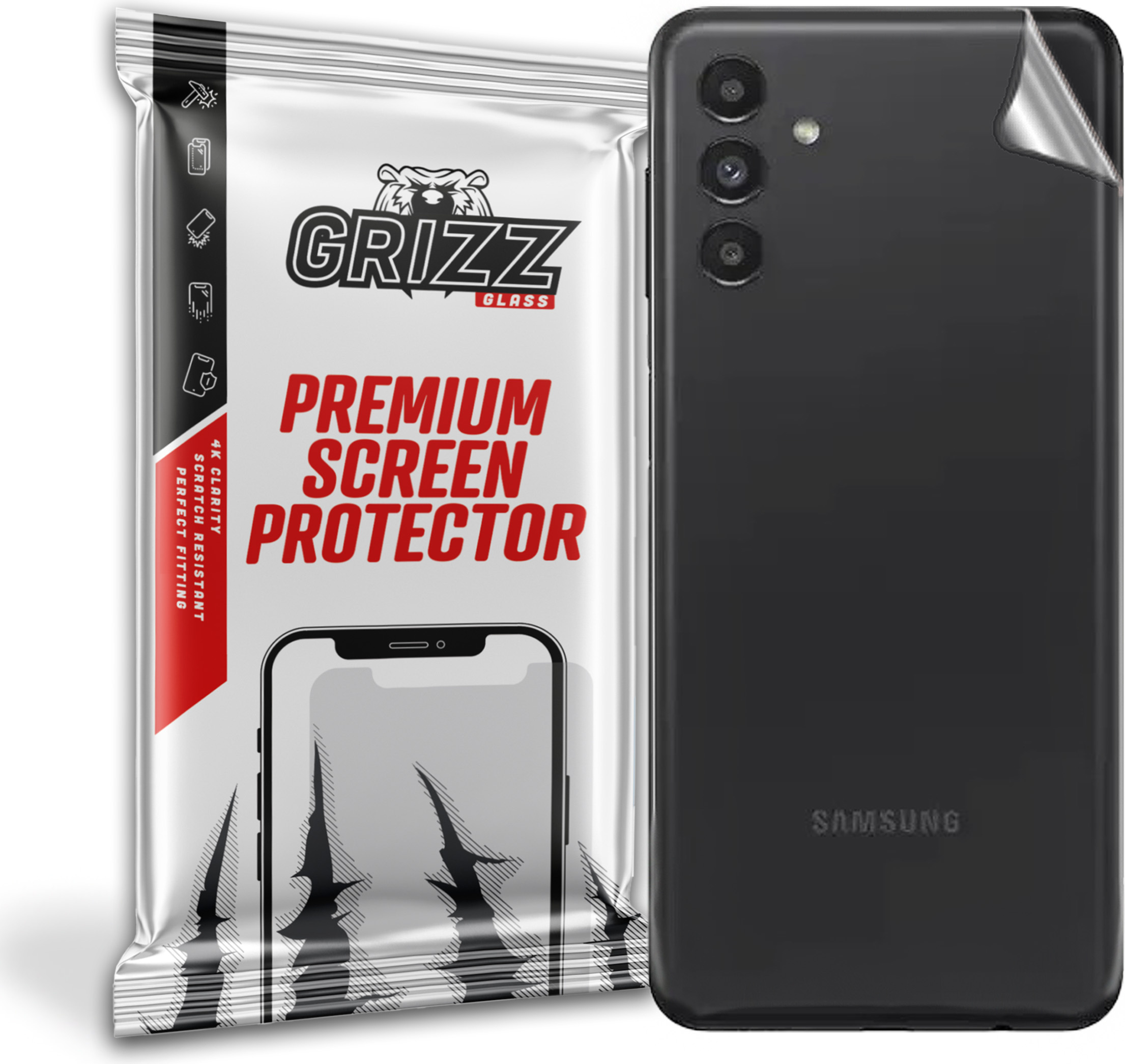 GrizzGlass SatinSkin Samsung Galaxy A13 5G