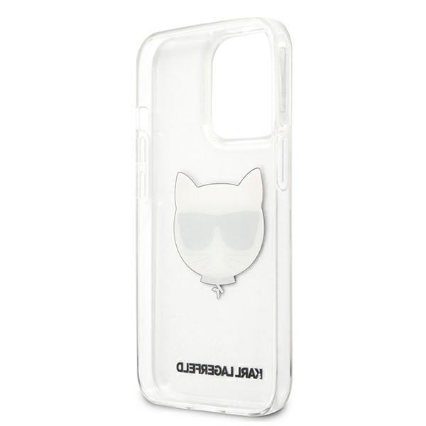 Karl Lagerfeld KLHCP13XCTR Apple iPhone 13 Pro Max hardcase transparent Choupette Head