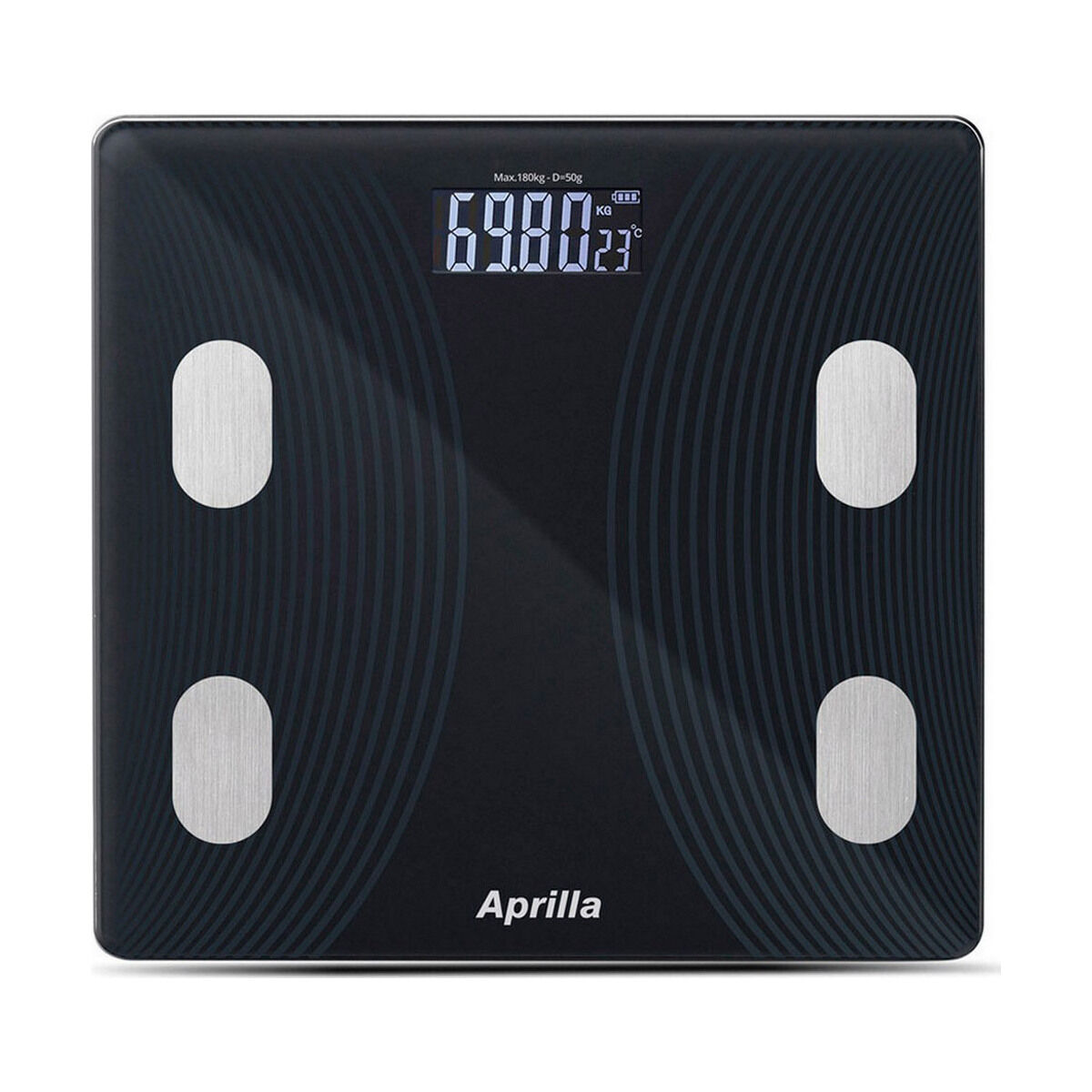 Bluetooth Digital Scale Aprilla (26 x 26 x 2 cm)