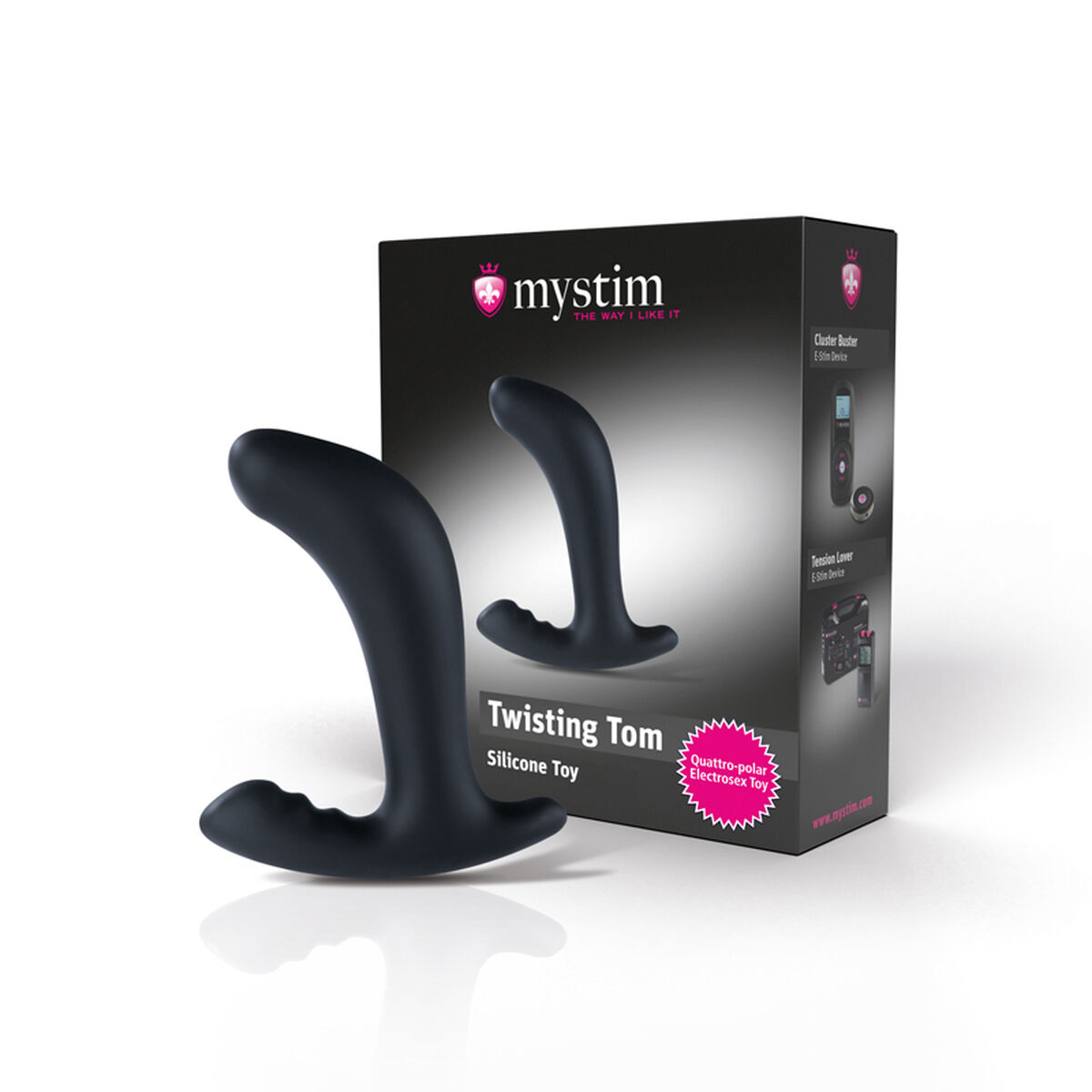 Twisting Tom Electrosex Prostate Stimulator Mystim MS46460 Black