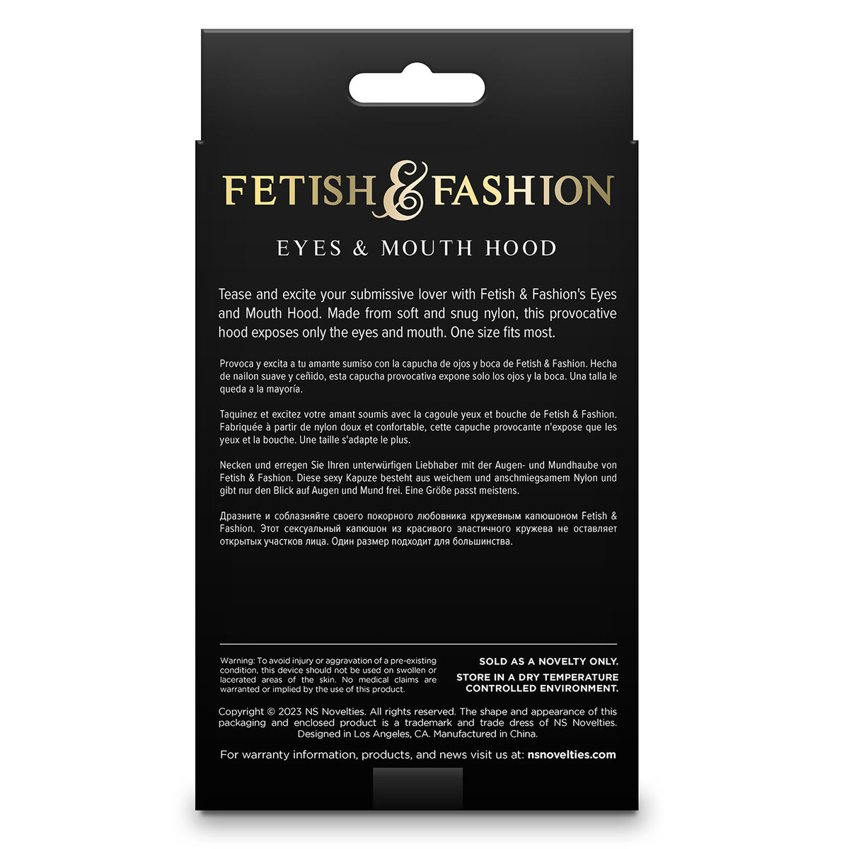 Mask NS Novelties Fetish & Fashion