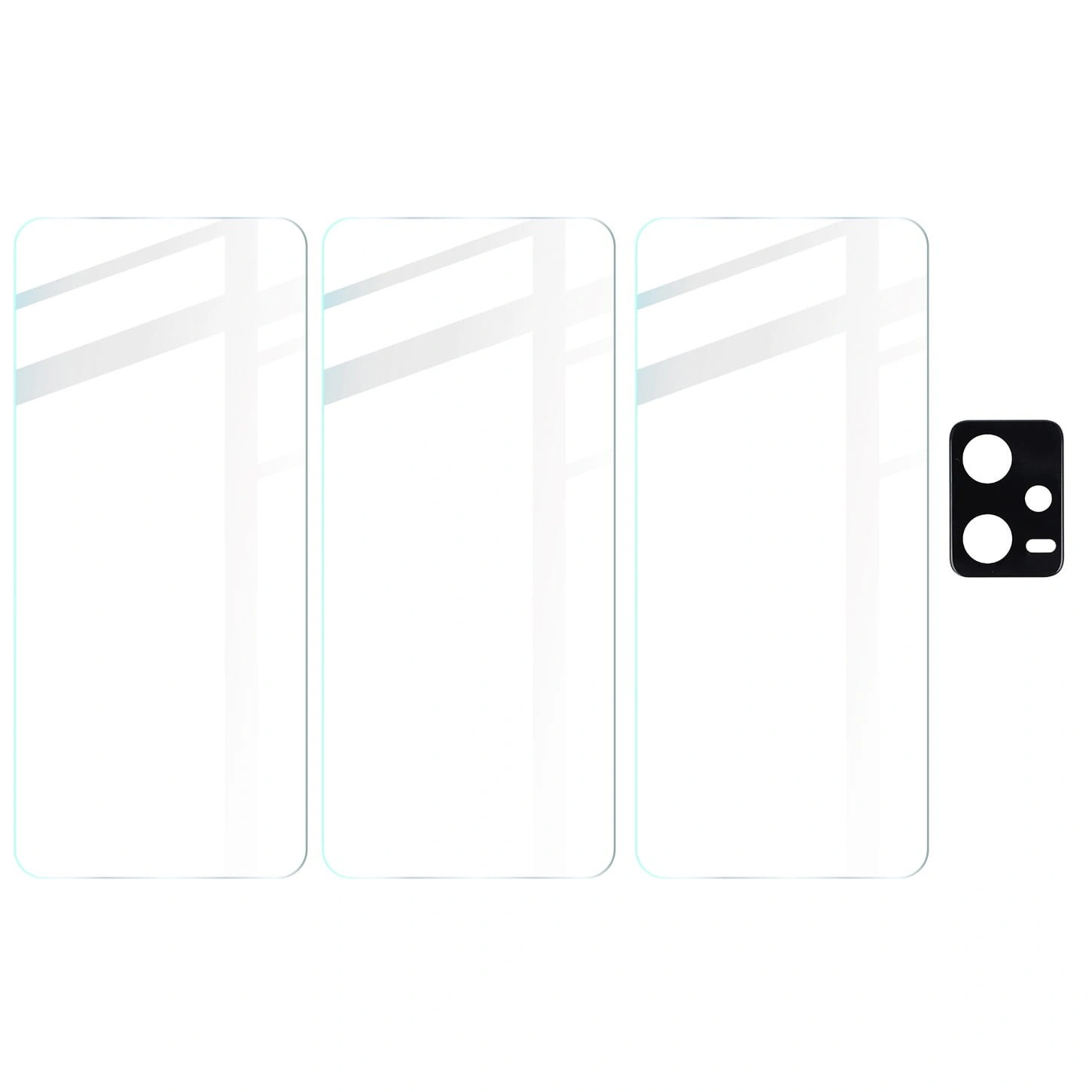 BIZON Clear 2 3x screen glass + camera glass Poco X5