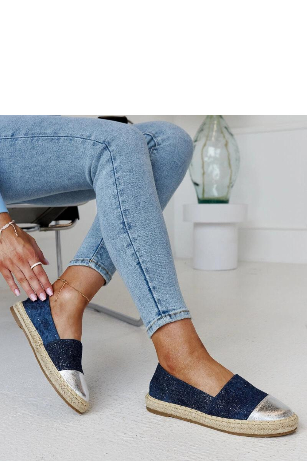  Espadrille model 207339 Solea  blue