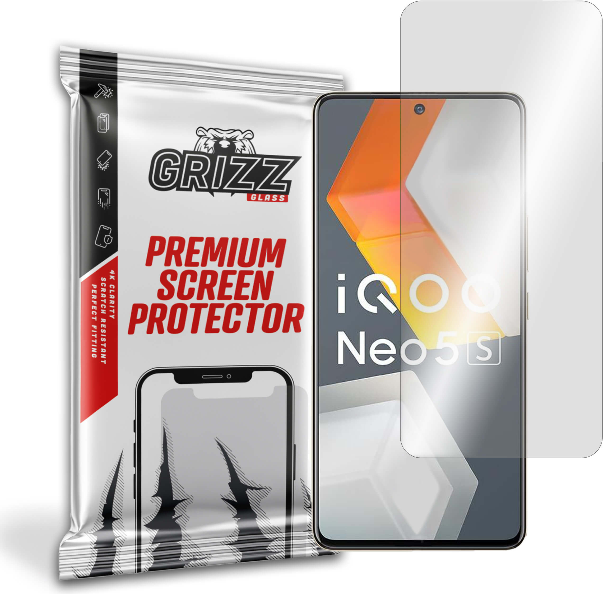 GrizzGlass Hydrofilm Vivo IQOO Neo 5S 5G