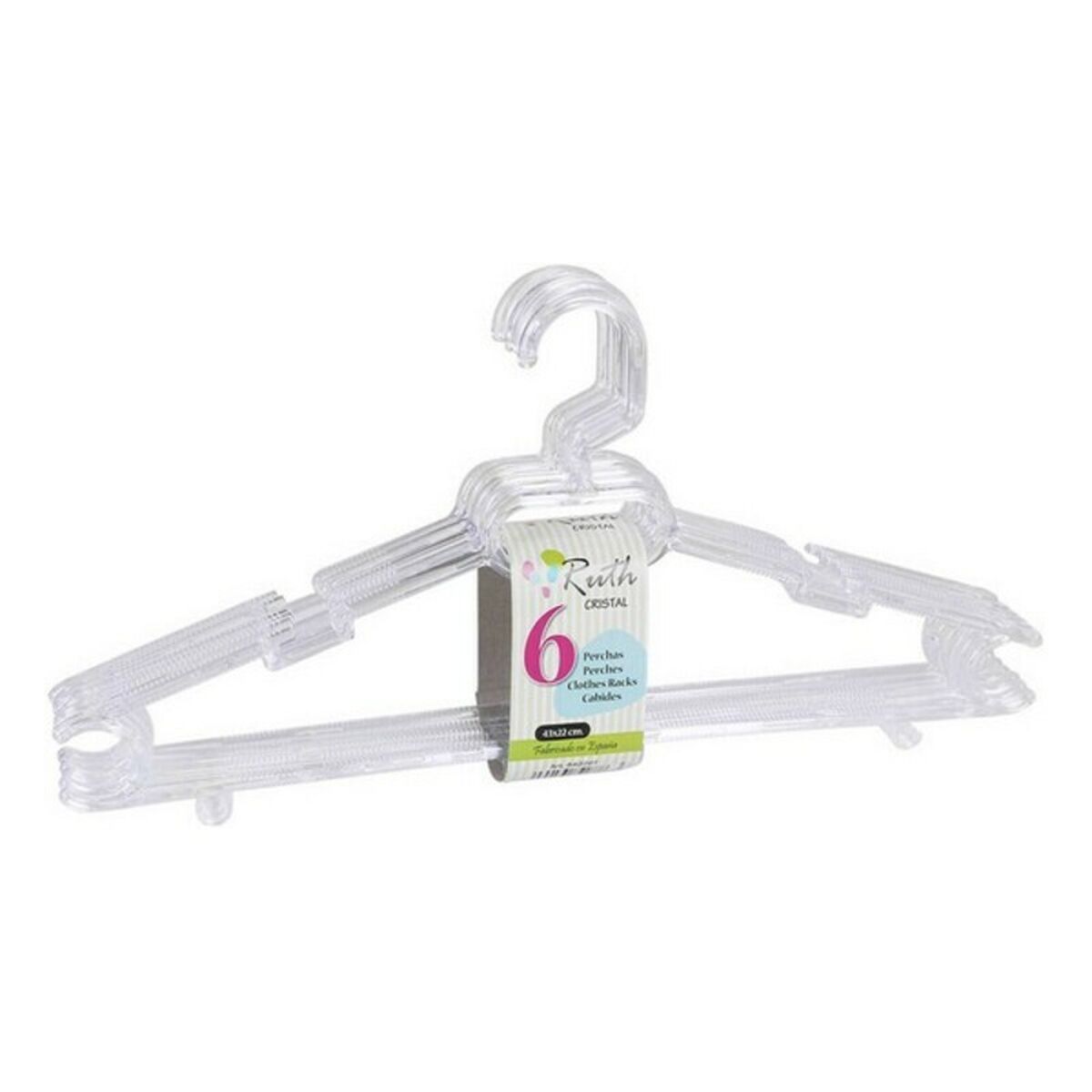 Hangers Ruth White (6 Uds)