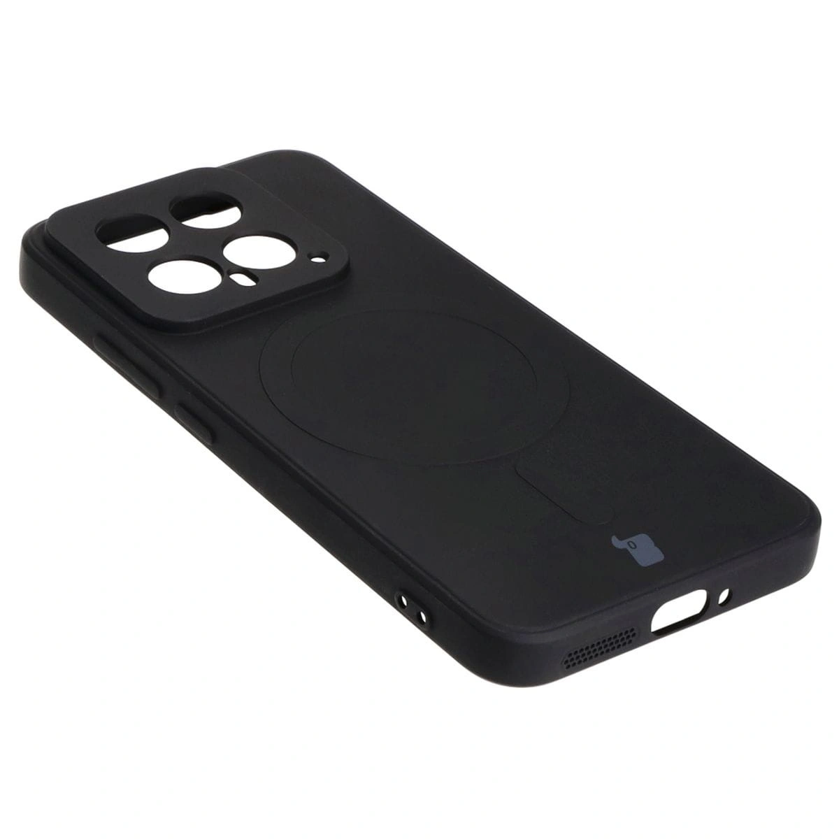 Bizon Case Silicone Magnetic Sq Xiaomi 14 black