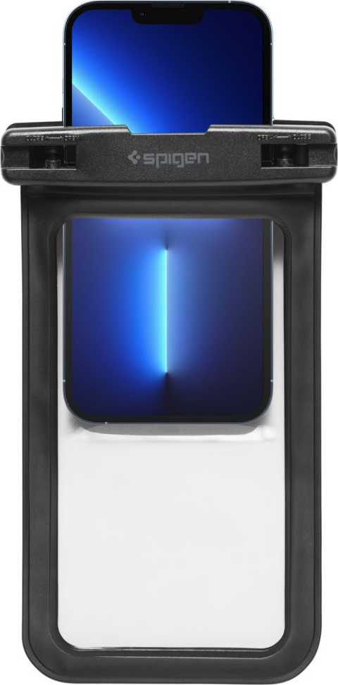 Spigen A601 Universal Waterproof Case Black [2 PACK]