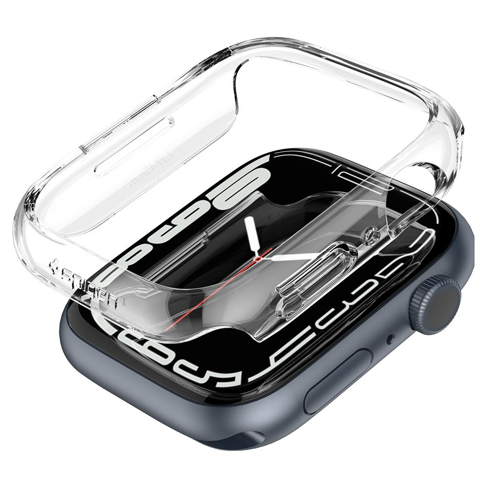 Etui Spigen Thin Fit Apple Watch 7 (45mm) Crystal Clear