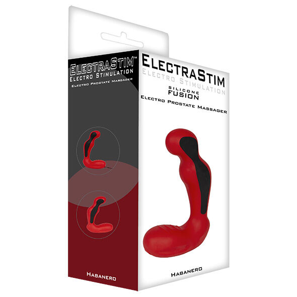 ELECTRASTIM SILICONE FUSION HABANERO PROSTATE MASSAGER