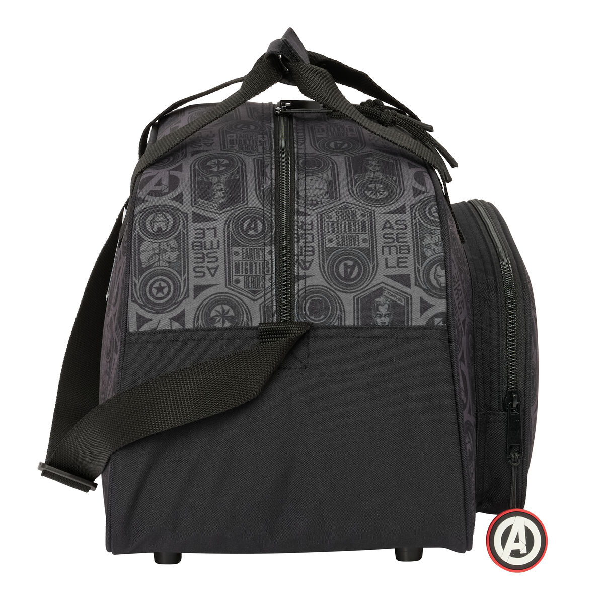 Sports bag The Avengers Vendetta Black 40 x 24 x 23 cm