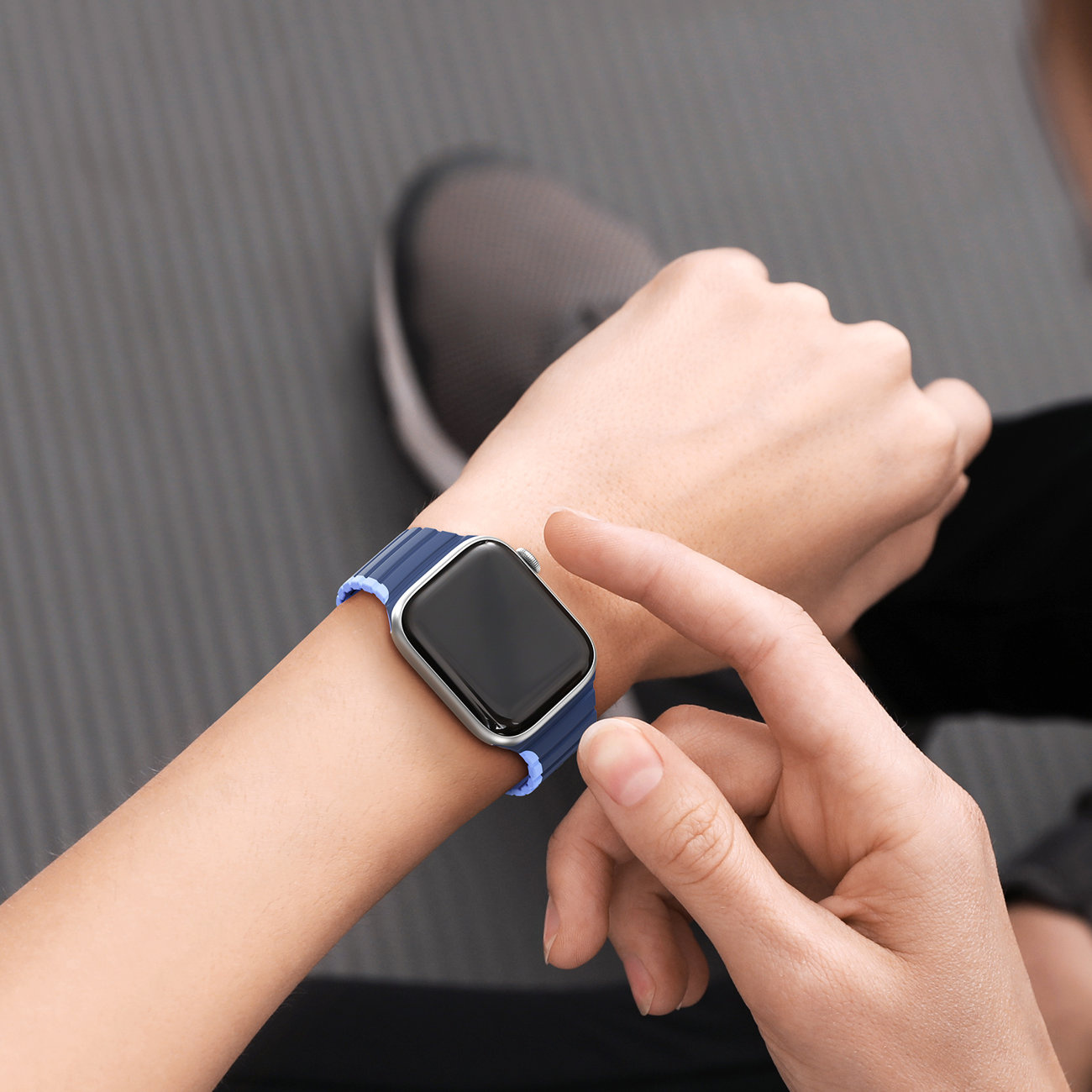 Dux Ducis Strap (LD Version) Apple Watch 4/5/6/7/SE/8/9 40/41mm blue