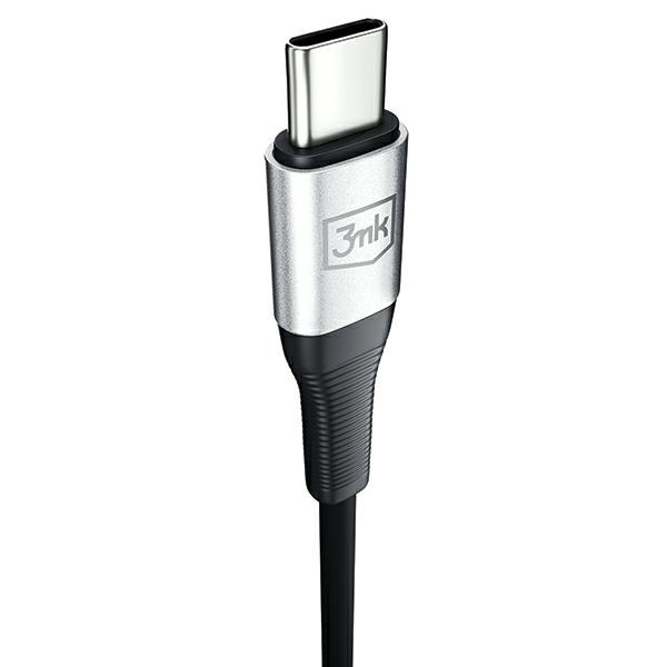 3MK AUX cable USB-C / jack 3.5mm 1m
