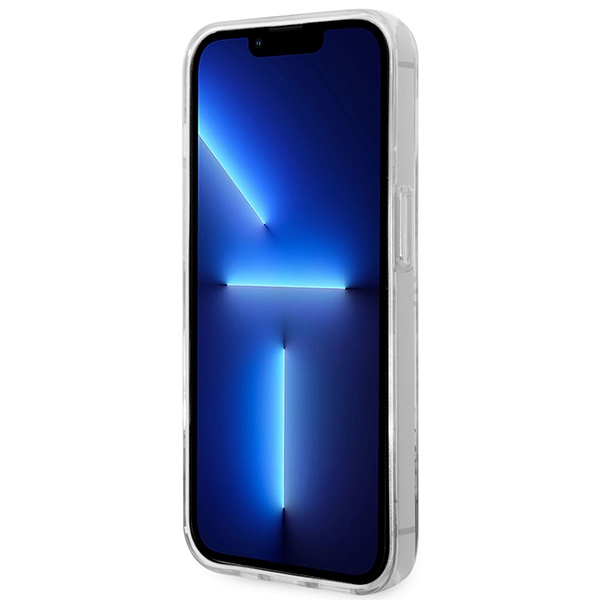 Guess GUHCP14LHG4MHG Apple iPhone 14 Pro gold hardcase 4G Pattern Script