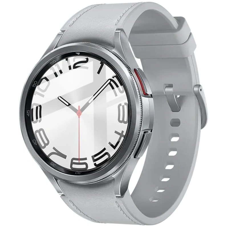 Bizon Glass Watch Edge Hybrid Samsung Galaxy Watch 6 Classic 47 mm black