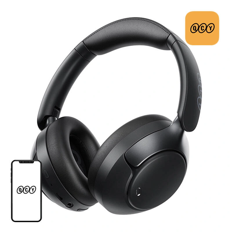 QCY H3 pro ANC Bluetooth 5.4 LDAC/AAC/SBC wireless in-ear headphones (black)