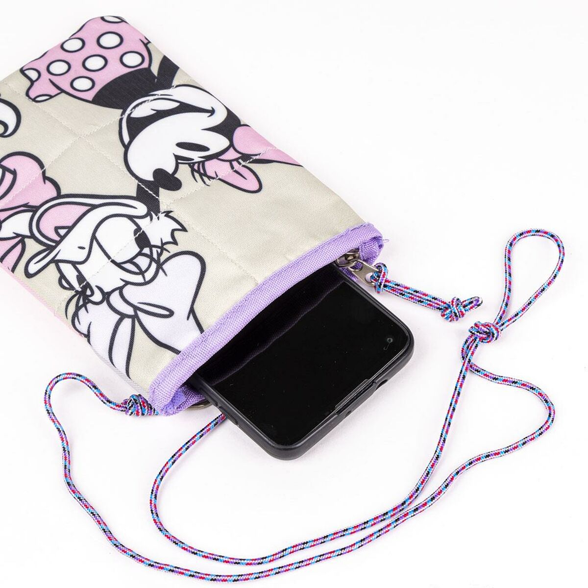 Bag Minnie Mouse 13 x 18 x 1 cm Pink