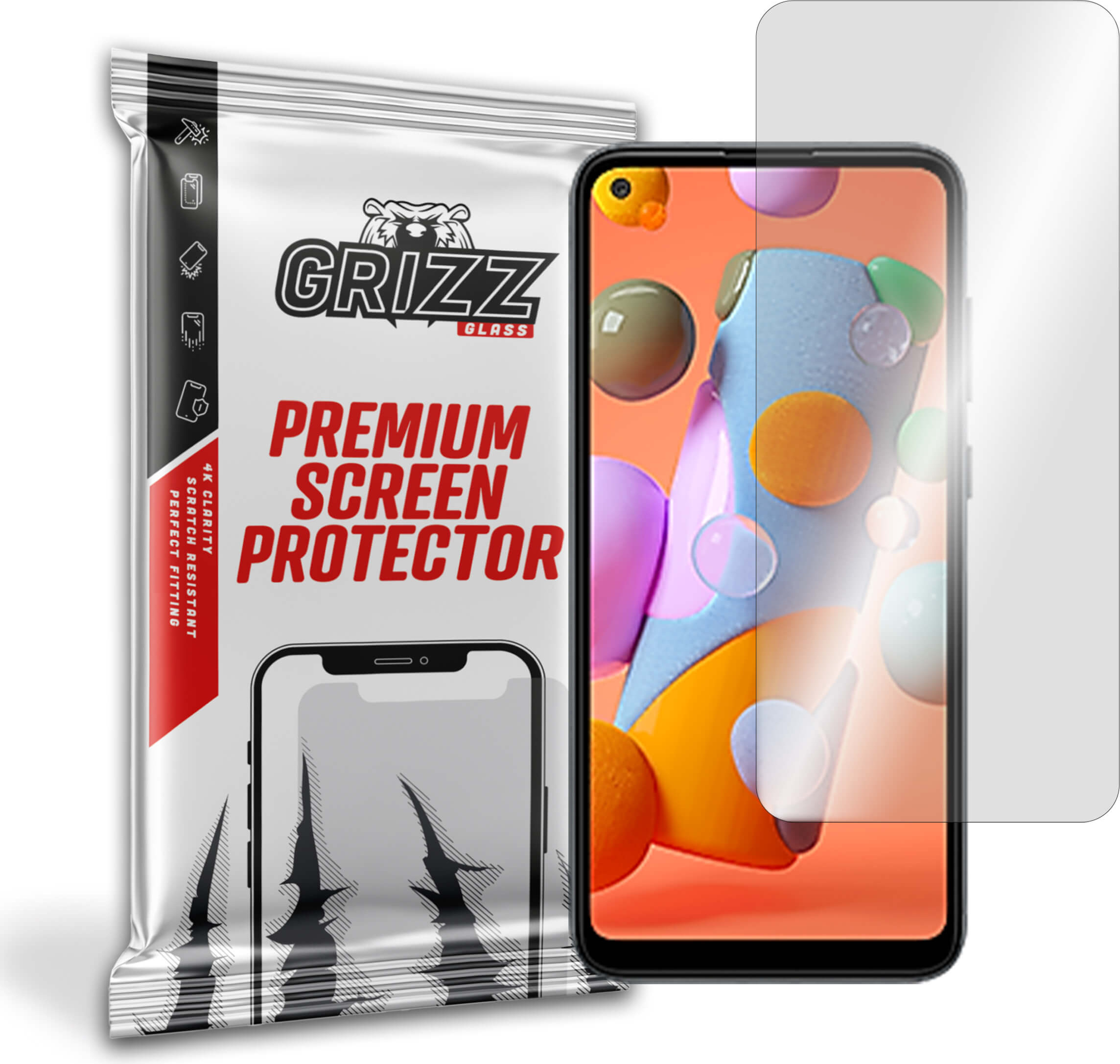 GrizzGlass HybridGlass Samsung Galaxy A11