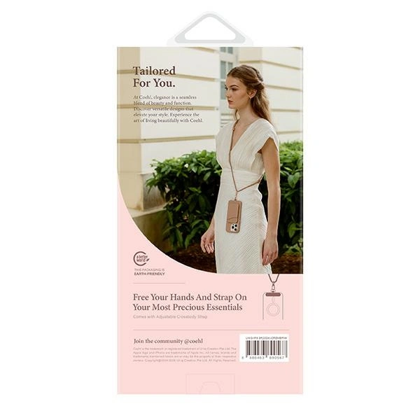 UNIQ Coehl Creme Apple iPhone 16 Pro Magnetic Charging pink