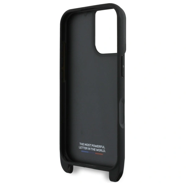 BMW BMHCP16M23PSCCK Apple iPhone 16 Plus hardcase M Edition Carbon Stripe & Strap black