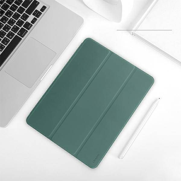 USAMS Winto Apple iPad Air 10.9 2020 (4 gen) ciemny dark green IP109YT04 Smart Cover