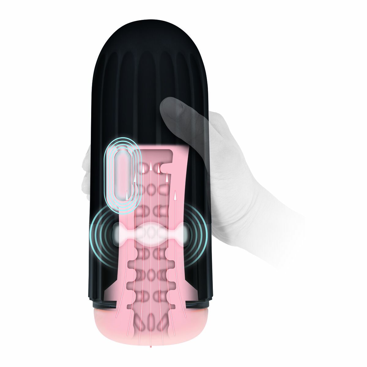 Endurance Jack Ass Zolo JerkMaster Black