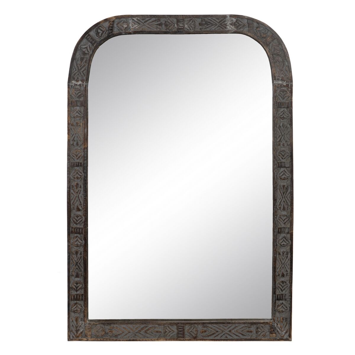 Wall mirror 77 x 3 x 113 cm Wood Brown