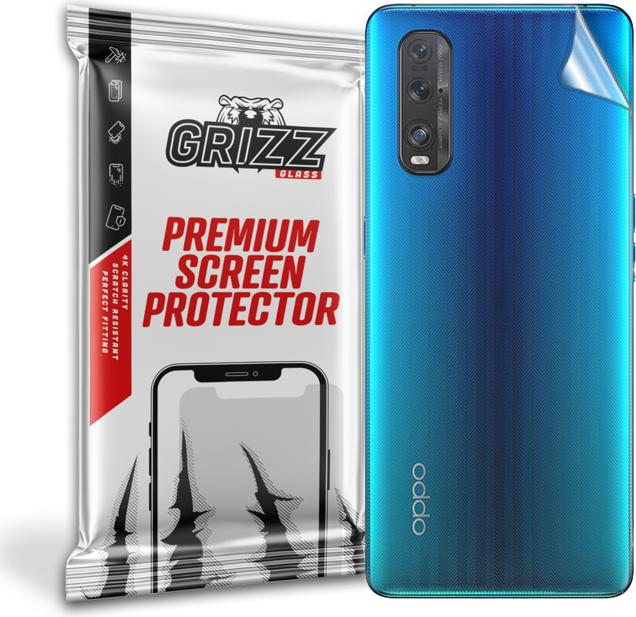 GrizzGlass SatinSkin Oppo Find X2 5G
